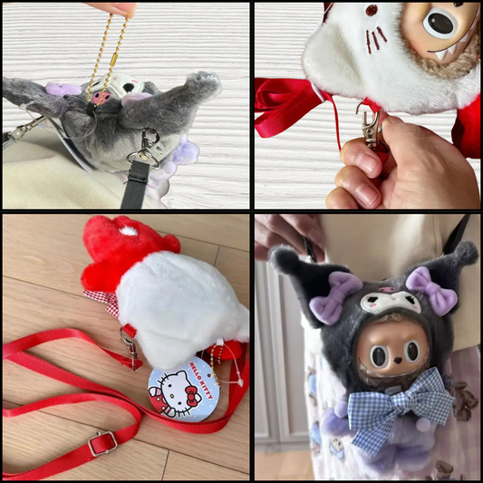 Labubu Sanrio Doll Jumpsuit 2 in1