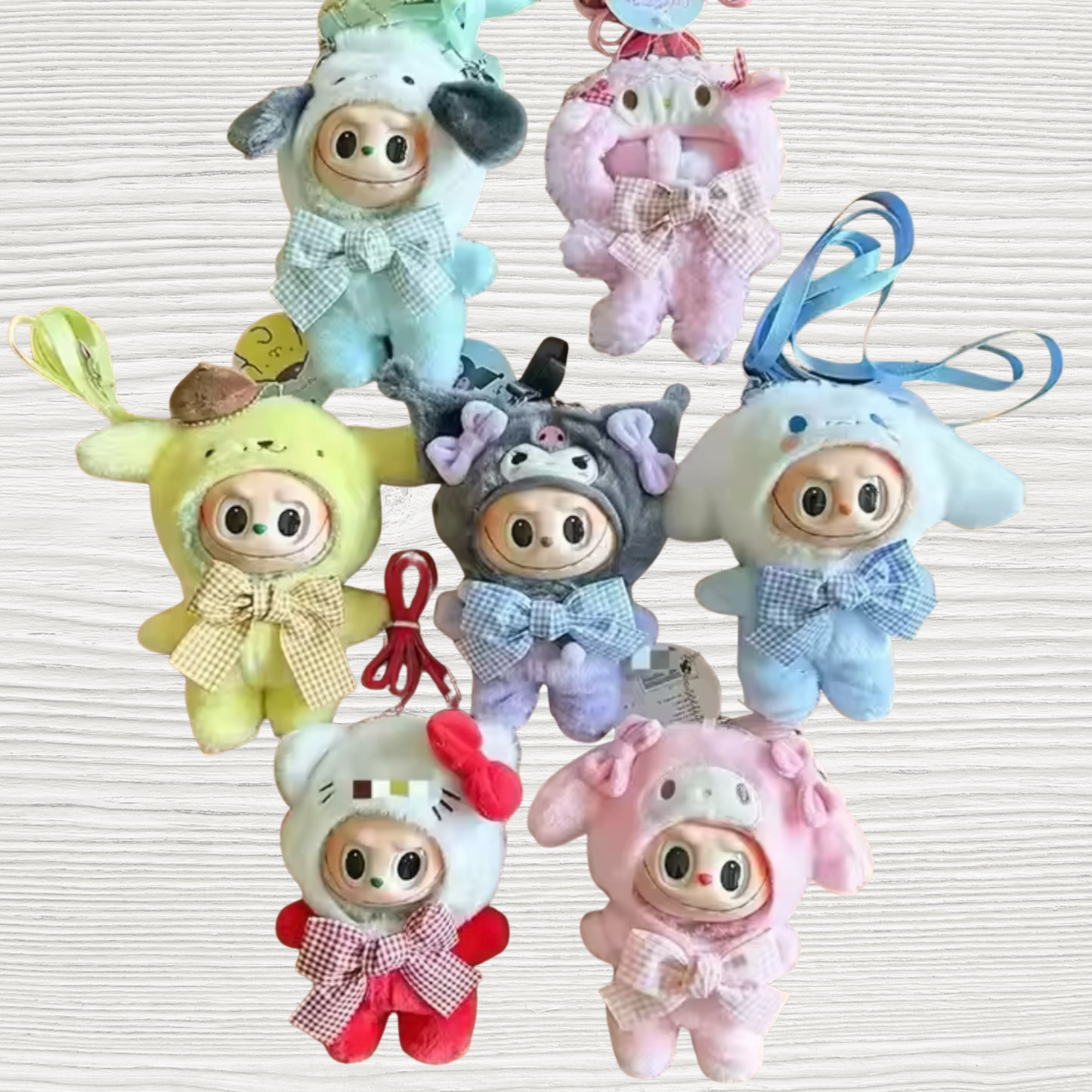 Labubu Sanrio Doll Jumpsuit 2 in1