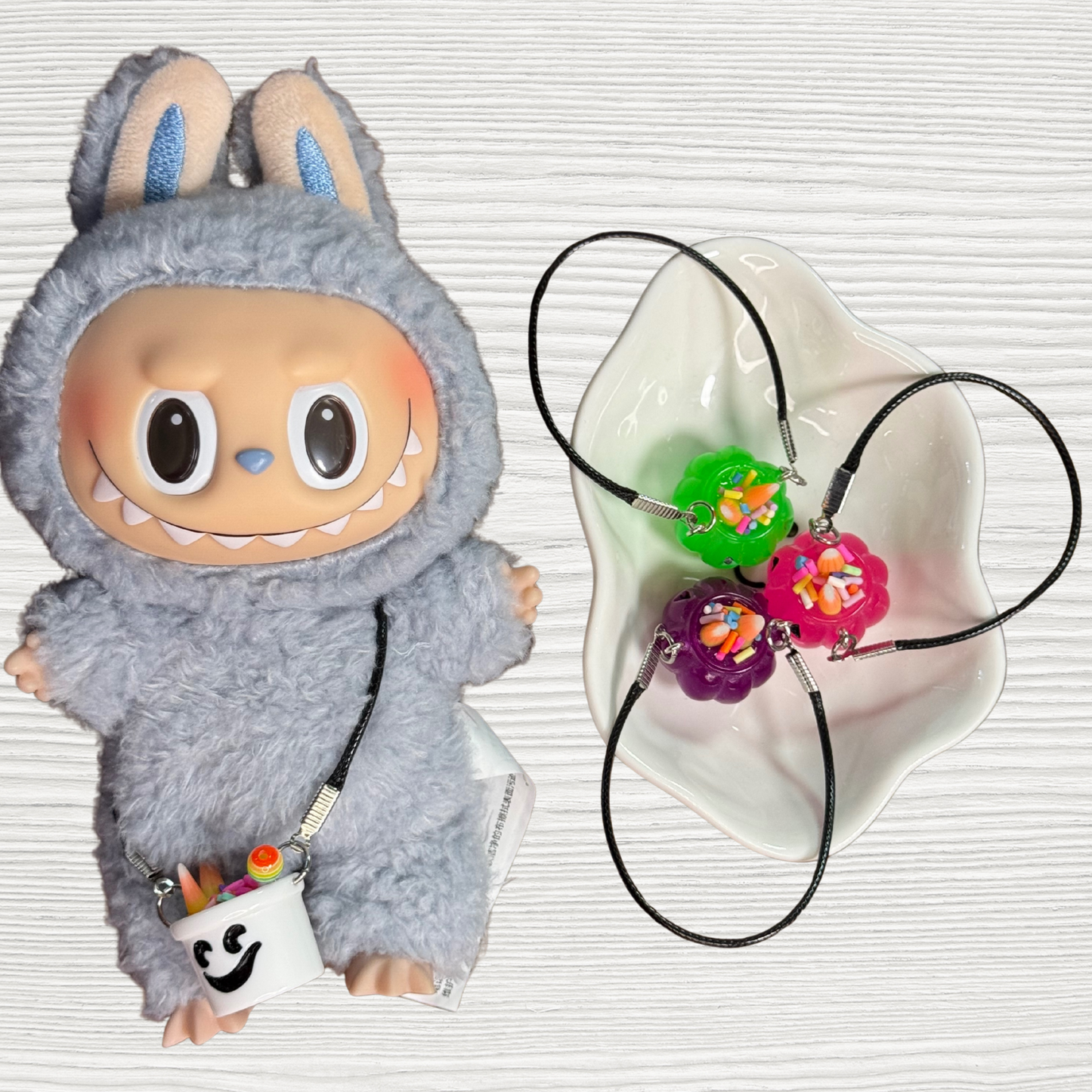 Pumpkin Trick-or-Treat Bucket Crossbody Bag