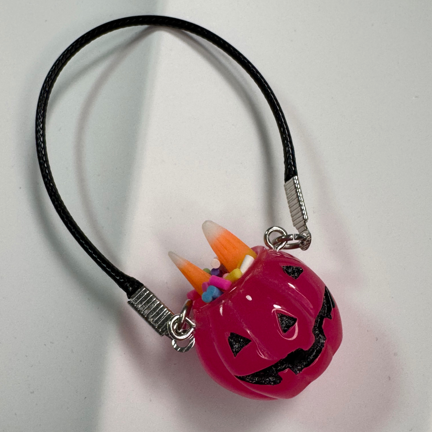 Pumpkin Trick-or-Treat Bucket Crossbody Bag