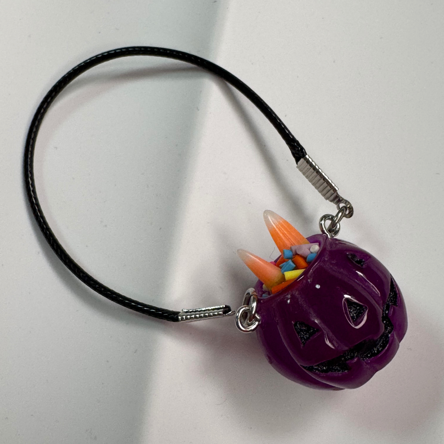 Pumpkin Trick-or-Treat Bucket Crossbody Bag