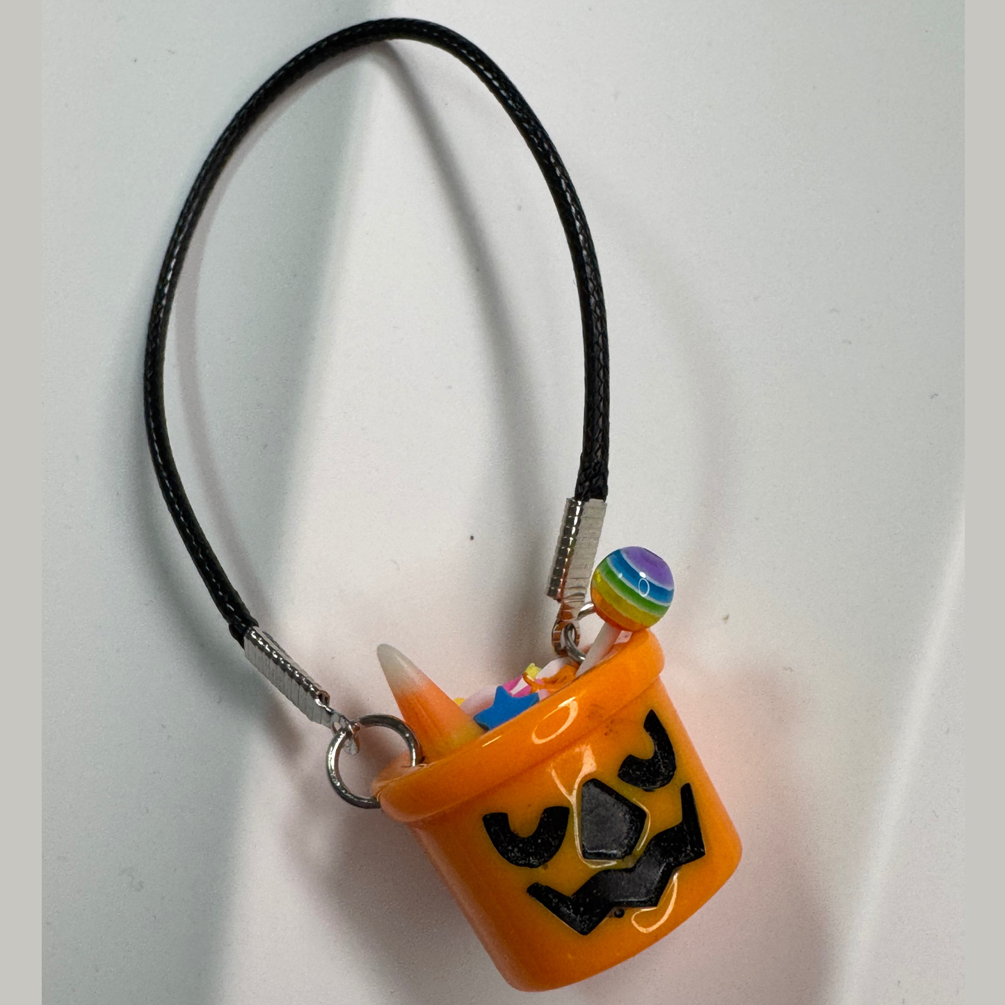 Pumpkin Trick-or-Treat Bucket Crossbody Bag