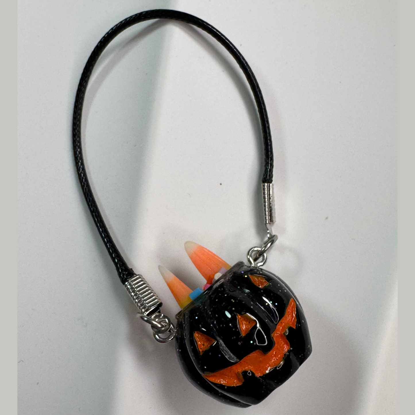 Pumpkin Trick-or-Treat Bucket Crossbody Bag