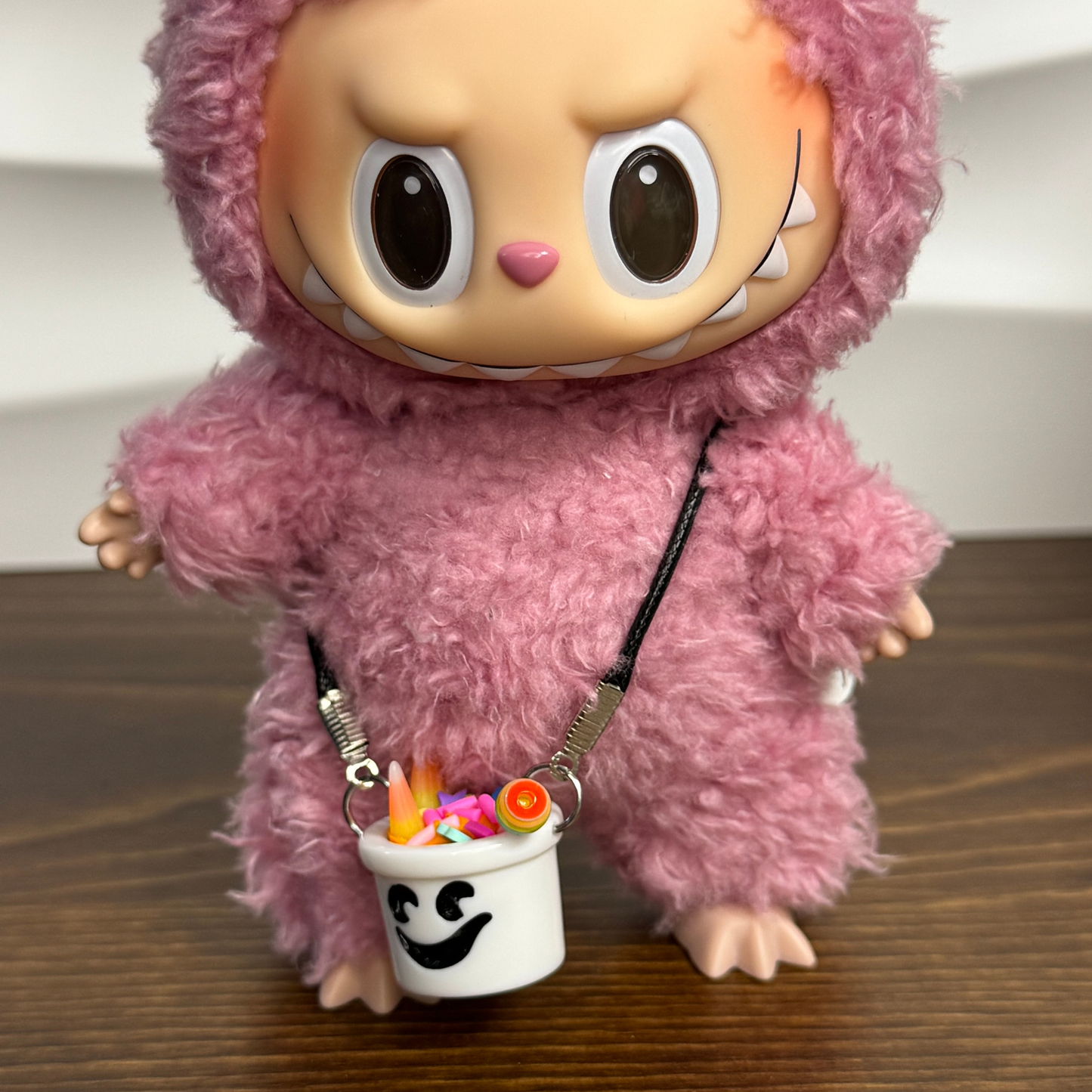 Pumpkin Trick-or-Treat Bucket Crossbody Bag