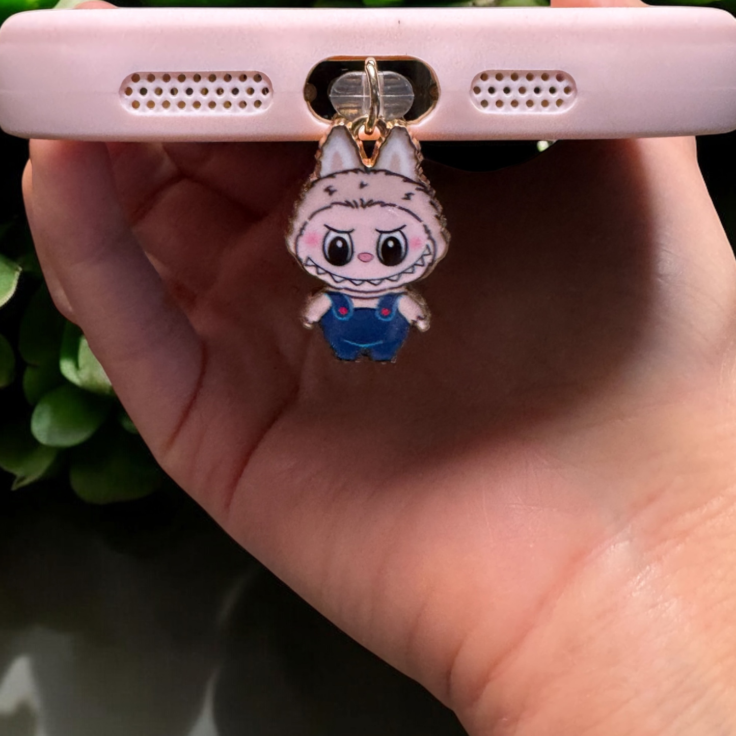 LABUBU Monster Kindle Dust Plug Charm: USB-C or Lightning