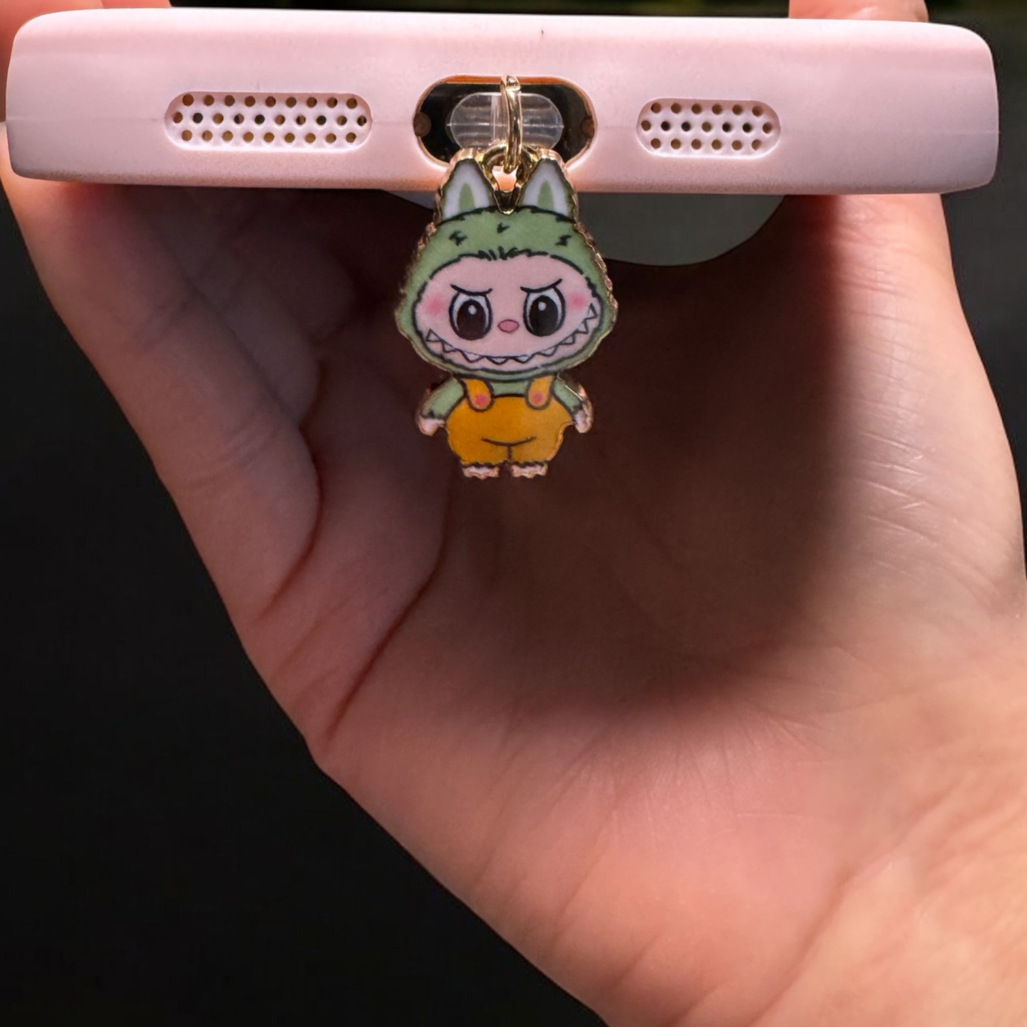LABUBU Monster Kindle Dust Plug Charm: USB-C or Lightning