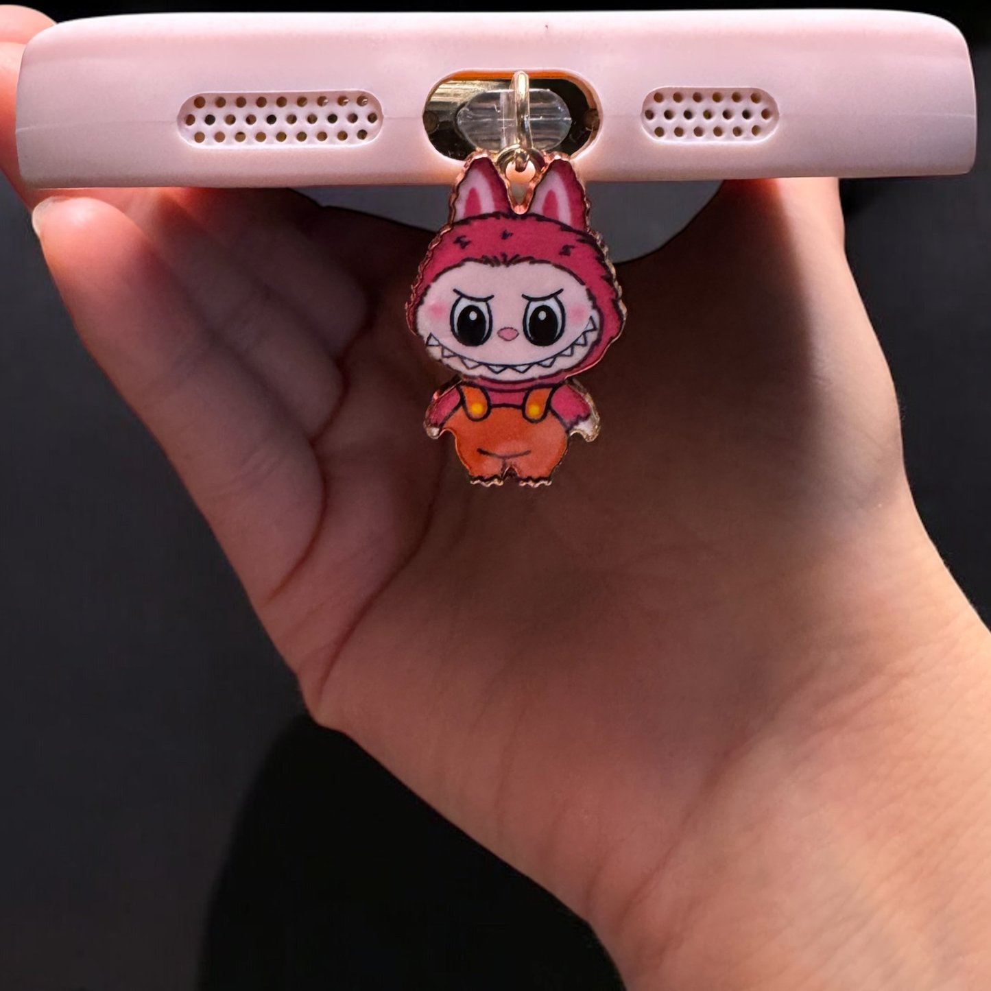 LABUBU Monster Kindle Dust Plug Charm: USB-C or Lightning