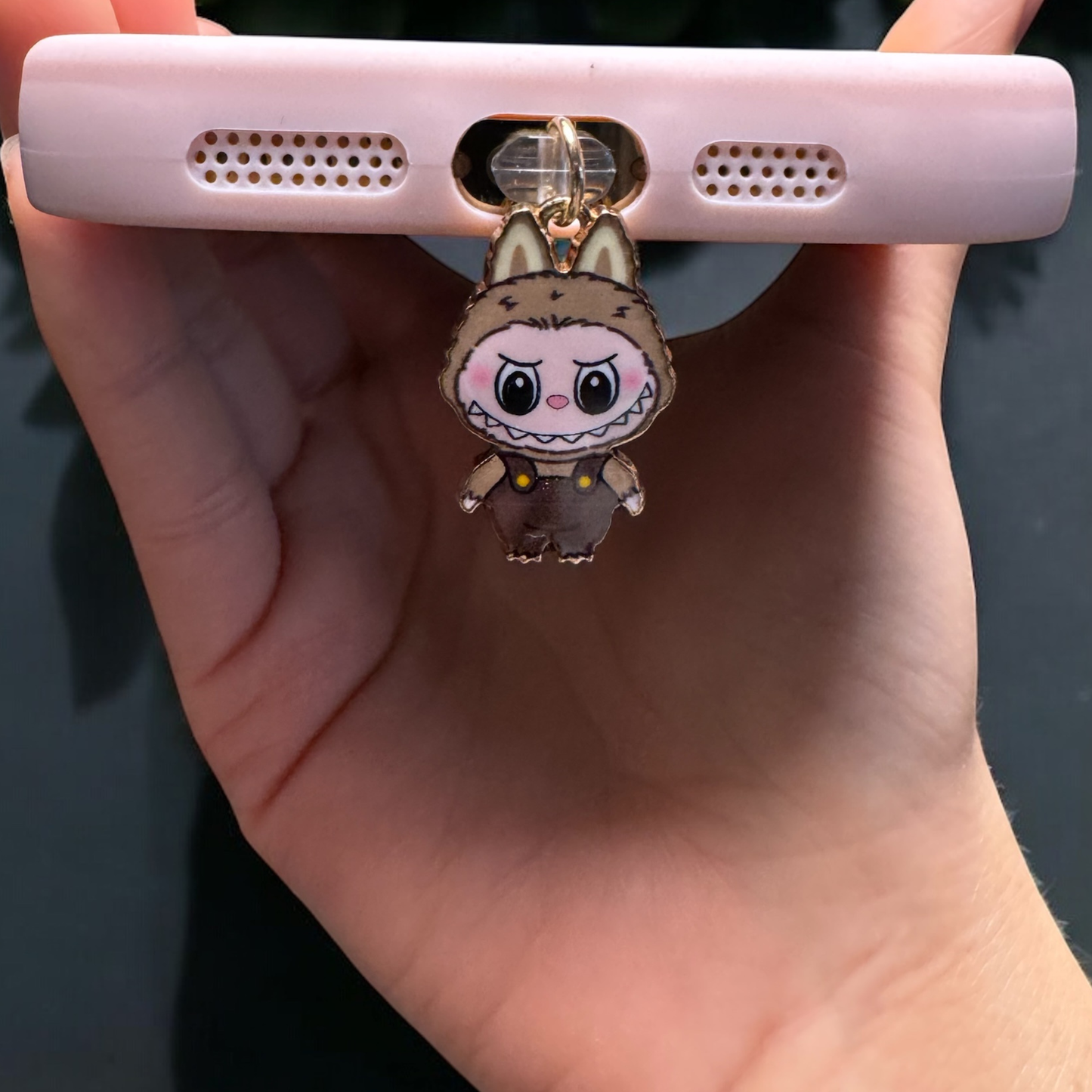 LABUBU Monster Kindle Dust Plug Charm: USB-C or Lightning