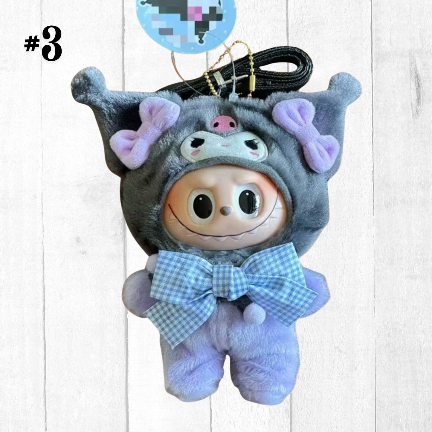 Labubu Sanrio Doll Jumpsuit 2 in1