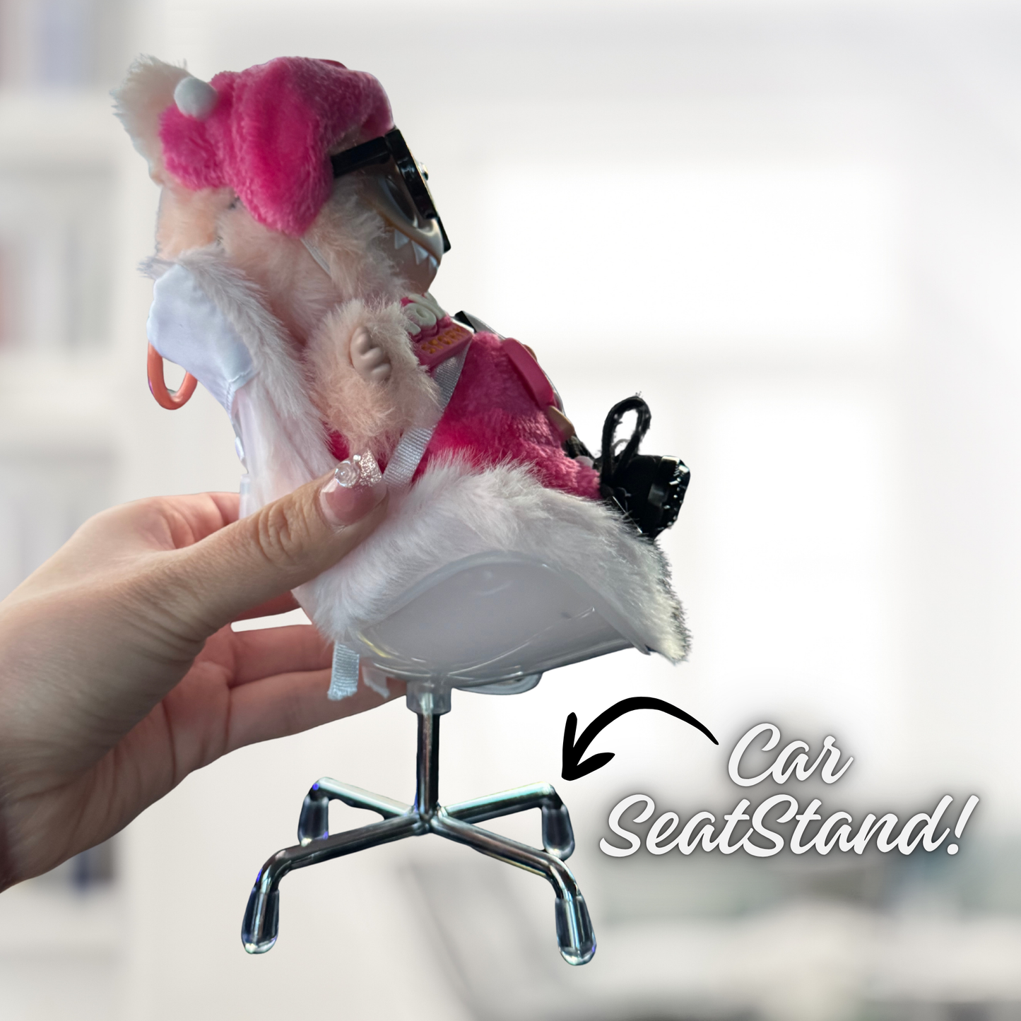 Labubu mini–Car Seat with vent clip