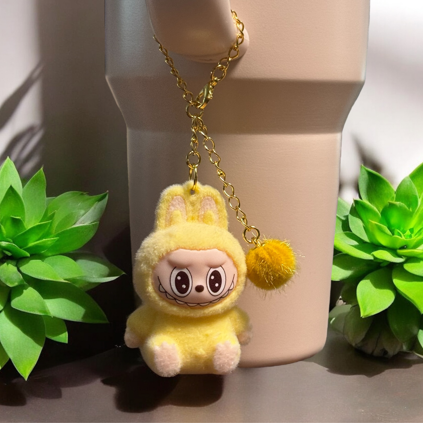 Labubu Tumbler cup Handle Charm